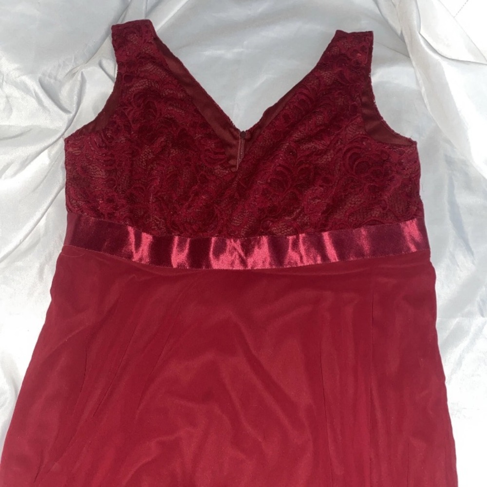 Ever Pretty Dress 8XL Handkerchief /scarf Hem Burgundy/wine